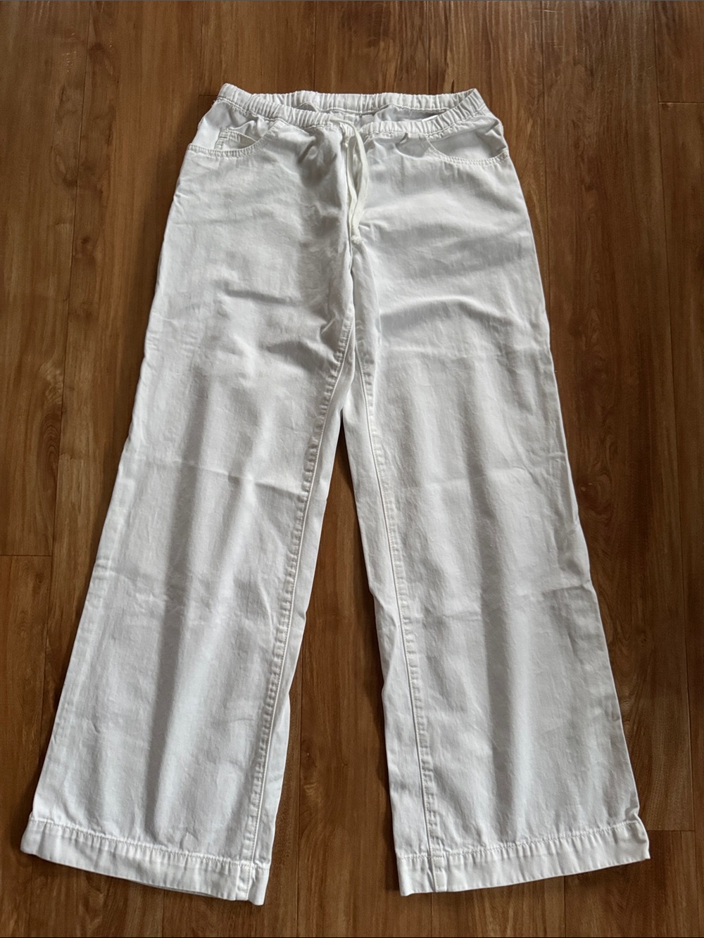 Brandy Melville White Frankie Pants